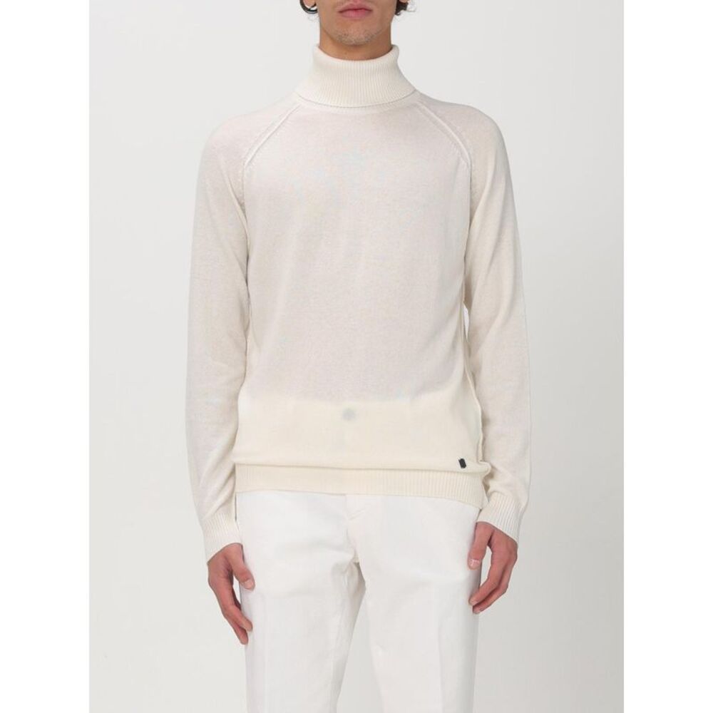 Liu Jo Sweater Men Yellow Cream